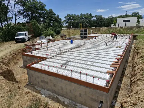 Canalisations sur chantier neuf — chantier KP Énergie à Perpignan (photo 1)