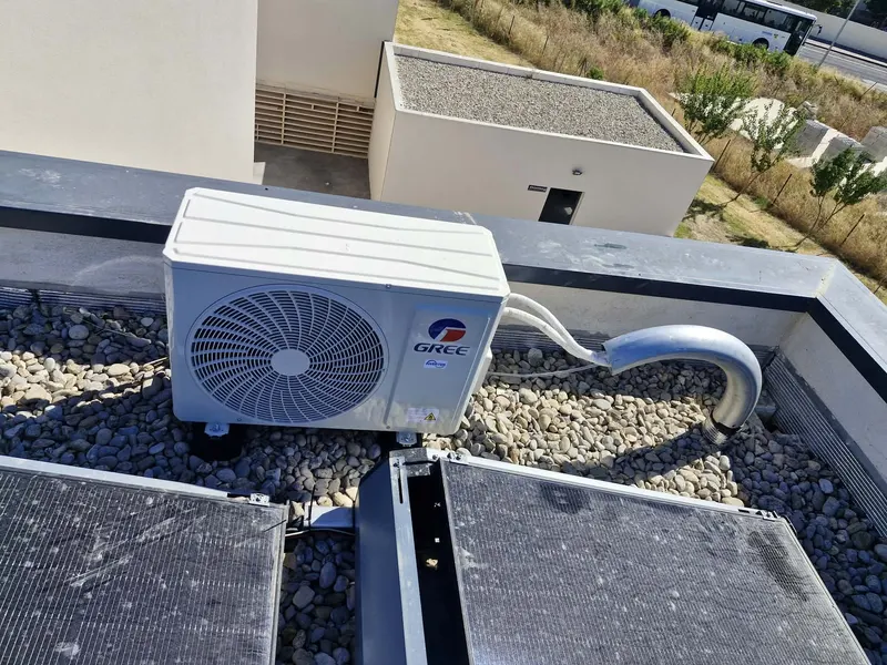 Pose de climatisation murale par KP Énergie à Perpignan